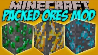 Packed Ores Mod 1.10.2, 1.9.4 (Filled Ores)