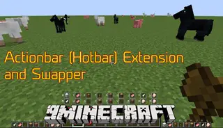 Actionbar (Hotbar) Extension and Swapper Mod
