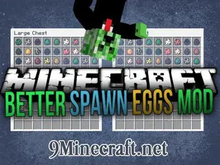Better Spawn Eggs Mod
