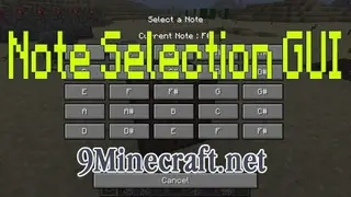 Note Selection GUI Mod