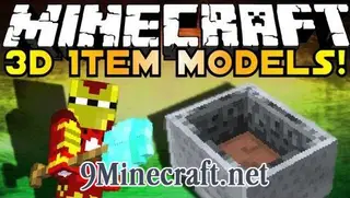 Vanilla 3D Items Mod