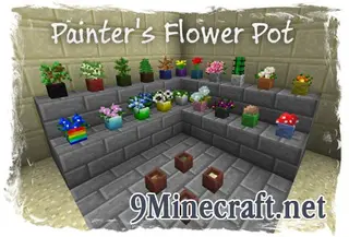 Painter's Flower Pot Mod