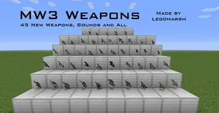 MW3 Weapons Pack for Flan's Mod