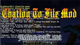 Chatlog To File Mod