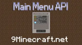 Main Menu API