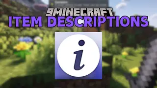 Item Descriptions Mod (26.2, 1.20.1) – Detailed Descriptions for All Items