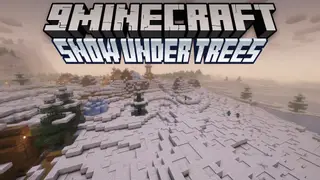 Snow Under Trees Mod (26.2, 1.20.1) – Realistic Snow Interaction