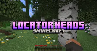 Locator Heads Mod (26.2, 1.21.11) – Multiplayer Player Locator HUD Overlay