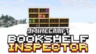 Bookshelf Inspector Mod (26.2, 1.21.1) – Inspect Book Name And Type