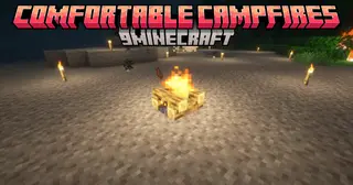 Comfortable Campfires Mod (26.2, 1.20.1) – Regenerate While You Relax