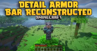 Detail Armor Bar Reconstructed Mod (26.2, 1.21.1) – Detailed Armor Status Overlay