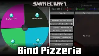 Bind Pizzeria Mod (1.21.11, 1.20.1) – Pizza Menu For Keybinds & Chat Messages