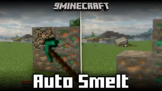 Auto Smelt Mod (1.21.11, 1.21.1) – Ores Drop Ingots