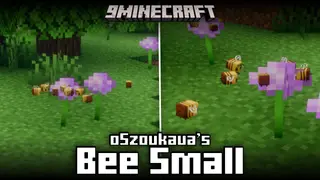 OSzoukaua's: Bee Small Mod (26.1.2, 1.21.1) – Configurable Bee Size