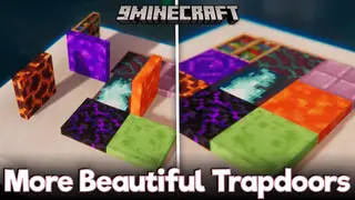 More Beautiful Trapdoors Mod (26.1.2, 1.20.1) – Hundreds of New Trapdoors