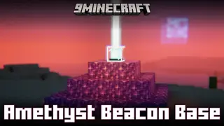 Amethyst Beacon Base Mod (26.2, 1.20.1) – Use Amethyst Blocks For Beacon Bases