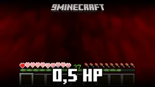 0,5 HP Mod (26.2, 1.20.1) – Never Die To Fall Damage