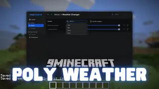 Poly Weather Mod (26.2, 1.21.1) – Change How the Weather Looks