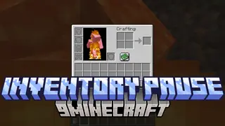Inventory Pause Mod (1.21.1, 1.20.1) – Pause The Game