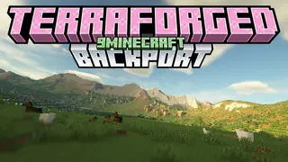TerraForged Backport Mod (1.12.2, 1.7.10) – Explore Lifelike Continents and Mountains