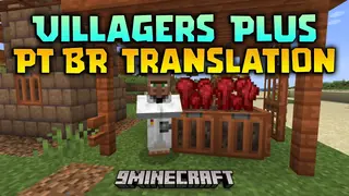 Villagers Plus PT BR Translation Resource Pack (1.20.1) – Brazilian Portuguese Language Support