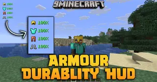 Armour Durablity Hud Mod (26.2, 1.21.1) – Never Let Your Armor Break During