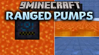 Ranged Pumps 9minecraft Mod (26.2) – Extract Fluids Safely From Above