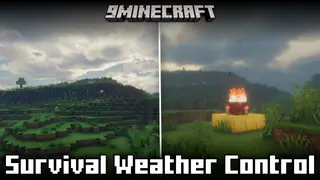 Survival Weather Control Mod (26.2, 1.20.1) – Summon Thunderstorms