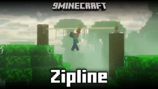 Tomate0613 Zipline Mod (26.1.2, 1.20.1) – Adds Zipline Holders