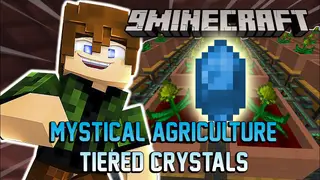Mystical Agriculture Tiered Crystals Mod (26.1.2, 1.20.1) – New Crafting Crystals
