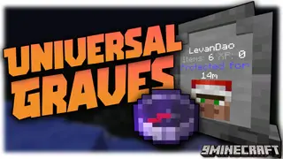Universal Graves Mod (26.2, 1.20.1) – Death Chests for Deceased Players