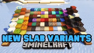 New Slab Variants Mod (26.1.2, 1.20.1) – Offering Over 200 Unique Slab Options