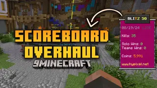 Scoreboard Overhaul Mod (26.2, 1.20.1) – A Fresh Look For Your Sidebar