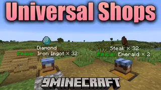 Universal Shops Mod (26.2, 1.20.1) – Adds Player Trade Shops