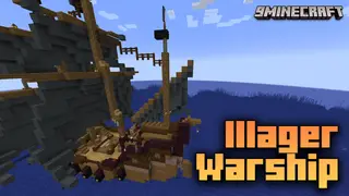 Illager Warship Mod (26.2, 1.20.1) – Set Sail For Adventure