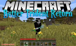 Better Trident Return Mod (26.2, 1.20.1) – Return to the Same Slot