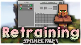 Retraining Mod (26.2, 1.20.1) – Allows Players To Recycle Villager Trades