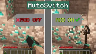 AutoSwitch Mod (26.2, 1.20.1) – Automatically Swaps Your Tools