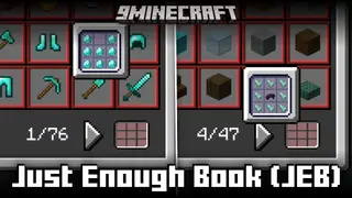 Just Enough Book (JEB) Mod (26.2, 1.20.1) – Minecraft Recipe Book Mod