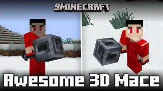 Awesome 3D Mace Mod (26.2, 1.21.1) – Makes Maces Three Dimensional
