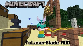 ToLaserBlade Mod (26.1.2, 1.20.1) – Simple Sword with a Laser Blade
