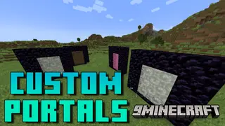 Custom Portals Mod (26.1.2, 1.20.1) – Fast Travel Between Locations