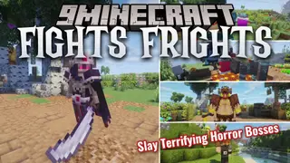Fights Frights Mod (1.20.1) – Battle Creepy Night Monsters and Summon Giant