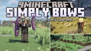 Simply Bows Mod (1.21.1, 1.20.1) – Master Ranged Combat with Custom Magical Bows