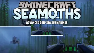 Seamoths Mod (1.20.1) – Explore Deep Ocean Biomes in a Fast Submarine