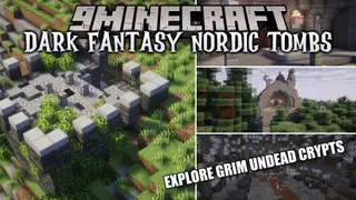 Dark Fantasy Nordic Tombs Mod (1.21.1, 1.20.1) – Raid Unbreakable Tombs