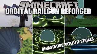 Orbital Railgun Reforged Mod (1.20.1) – Clear Massive Areas with Orbital Strikes