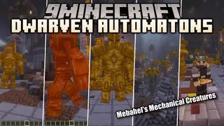Dwarven Automatons Mod (1.21.11, 1.20.1) – Battle Steam-Powered Bosses