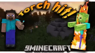 Torch Hit Mod (26.1.2, 1.20.1) – Set Things Ablaze with Your Torch