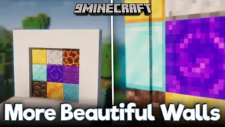 More Beautiful Walls Mod (26.1.2, 1.20.1) – Hundreds of New Wall Blocks